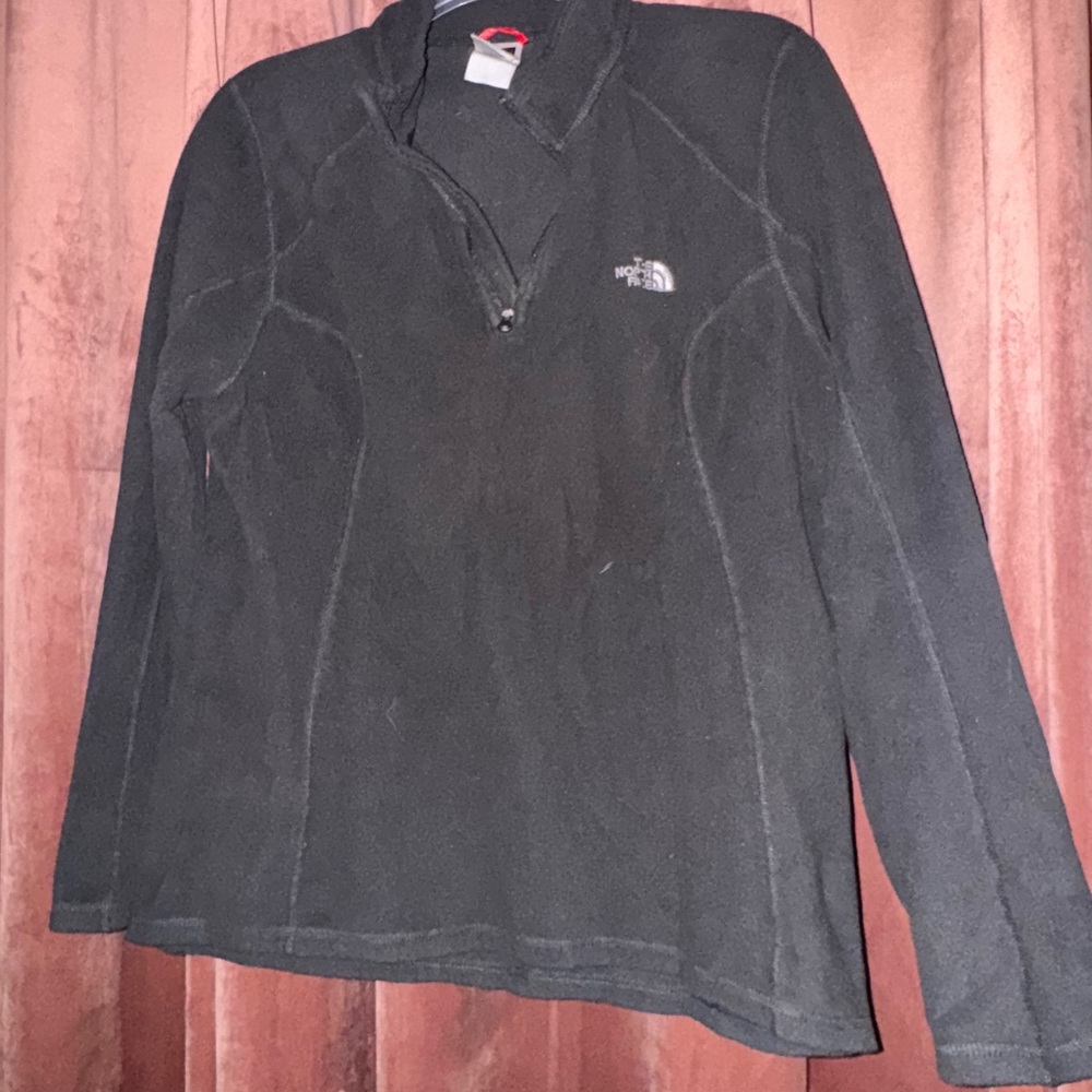 The North Face Charcoal Quarter-Zip Fleece